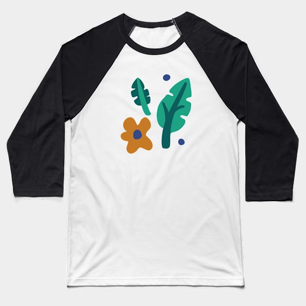 Jungle Baseball T-Shirt by kikamack